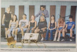 hypnotists, comedy stage hypnosis school, students 2023