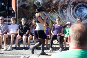 Joan Sands performs at Lane County Fair